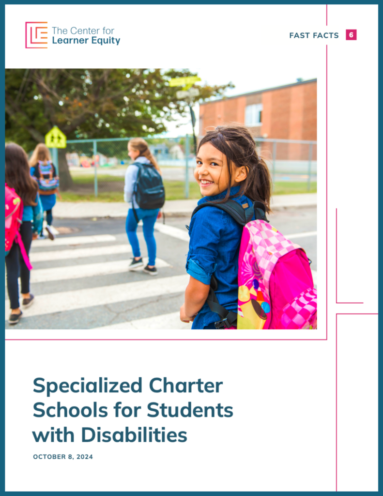 Specialized Charter Schools Report Cover